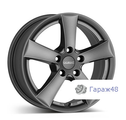 Dezent TX R16 / 6.5J PCD 5x114.3 ET 48 ЦО 71.6 Литые Графит матовый